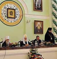 Слово Святейшего Патриарха Кирилла на Юбилейном акте, посвященном 200-летию Санкт-Петербургской духовной академии